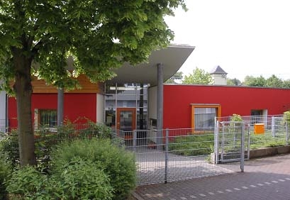 Eingangsbereich - Vorderansicht unseres Hauses