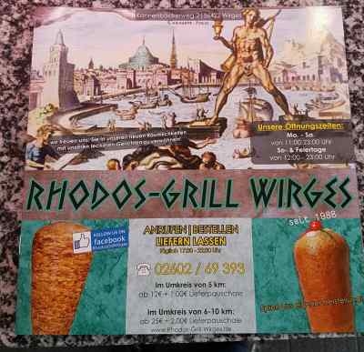 Kontaktdaten Rodos Grill