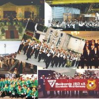 Fotocollage diverser Auftritte des Musikverein Ebernhahn 1913 e.V.
