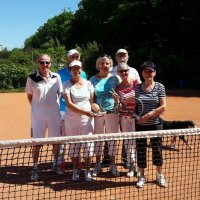 Gruppenfoto Frühstückstennis