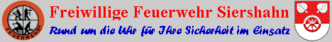 Freiwillige Feuerwehr Siershahn