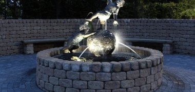 Foto des Dorfbrunnen