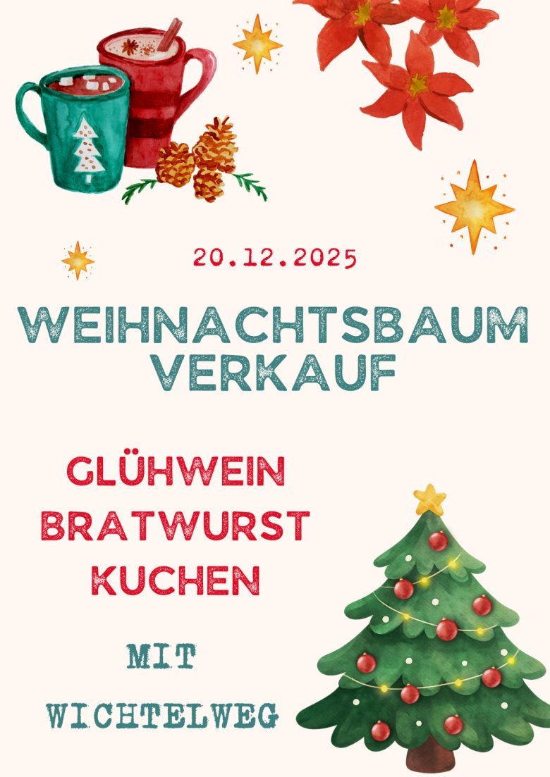 Weihnachtsmarkt Handmade Kunst Handwerk Ankündigung Veranstaltung Verkauf Illustration Rot Poster - 1