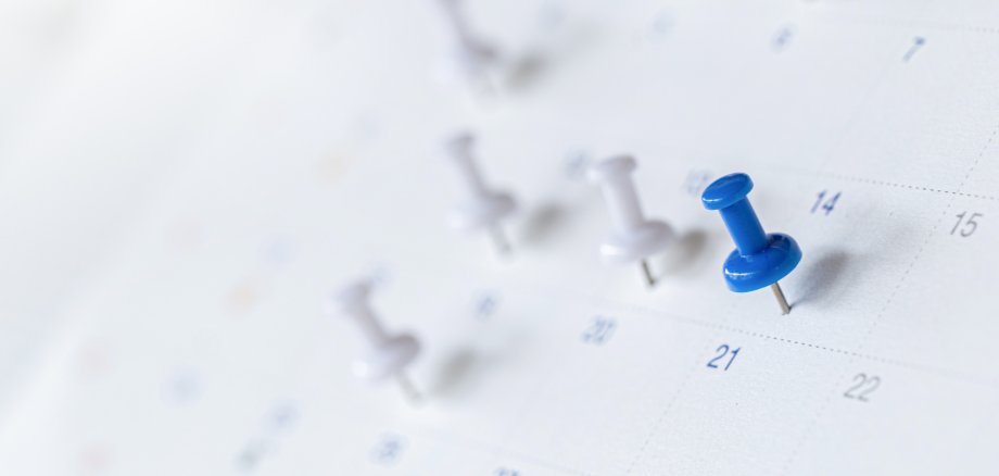 Close up of calendar , Planner and organizer to plan and reminde