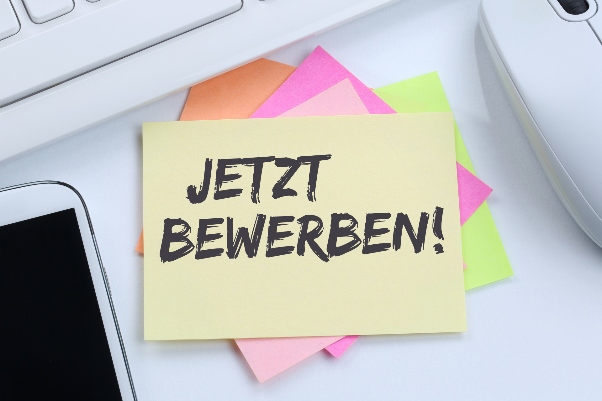 Bewerben Bewerbung Jobs Job Arbeit Arbeitsstelle Jobsuche Schreibtisch