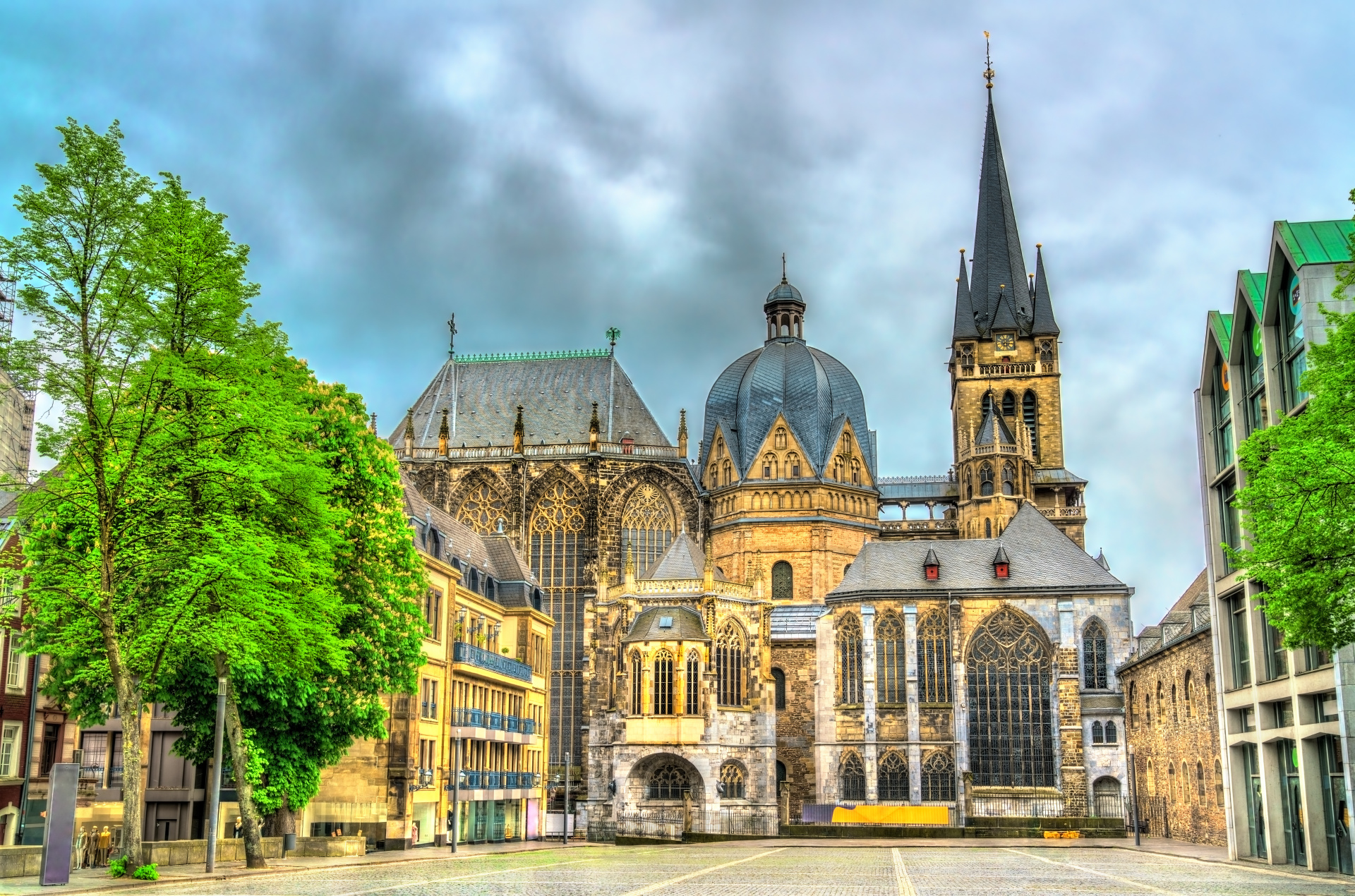 Aachen Cathedral, a UNESCO world heritage site in Germany Aachen Cathedral, a UNESCO world heritage site in Germany