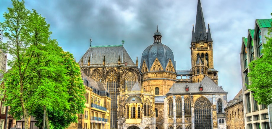 Aachen Cathedral, a UNESCO world heritage site in Germany Aachen Cathedral, a UNESCO world heritage site in Germany