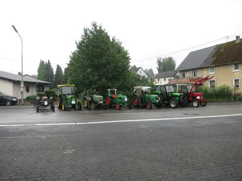 Traktor-Ausstellung