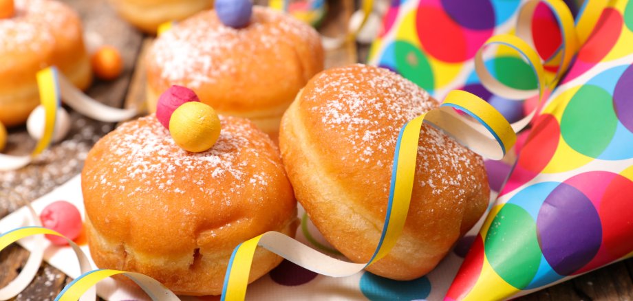 gourmet donut and carnival decoration