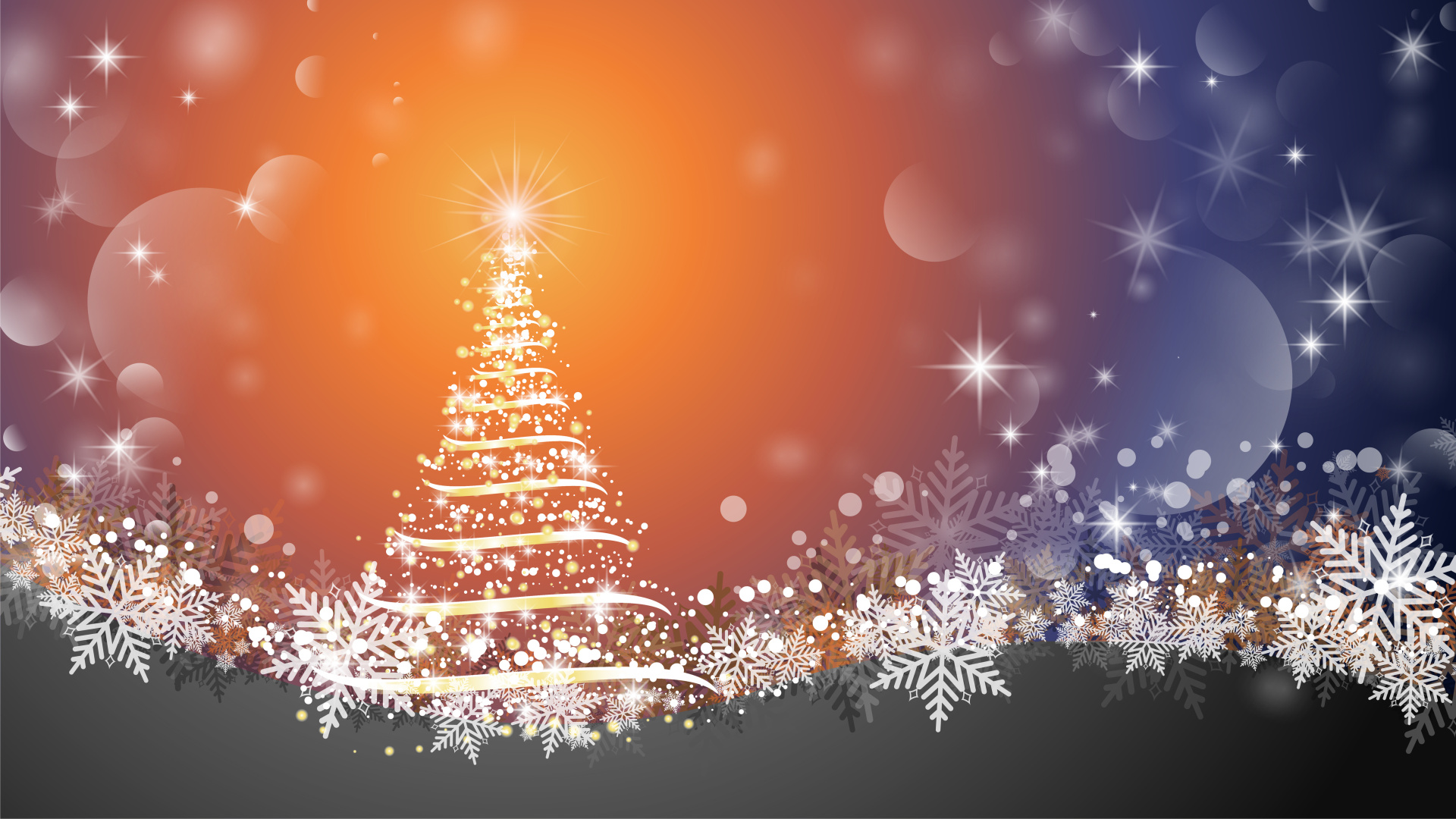 Christmas tree abstract background. Sparkling Christmas tree as symbol of Happy New Year and Merry Christmas holiday celebration. Bright shiny design Vector illustration