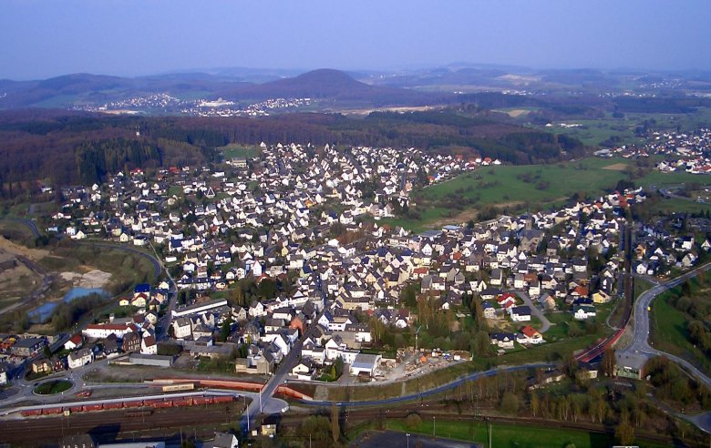 Luftbildaufnahme Siershahn