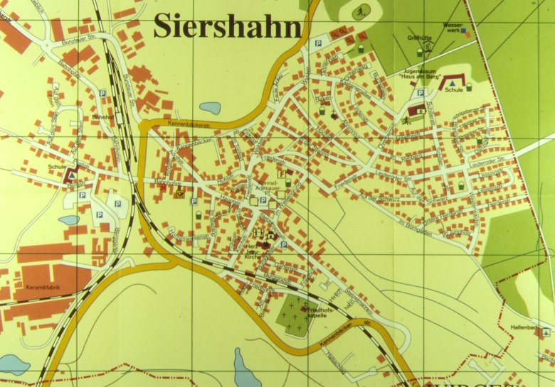 Ortsplan Siershahn