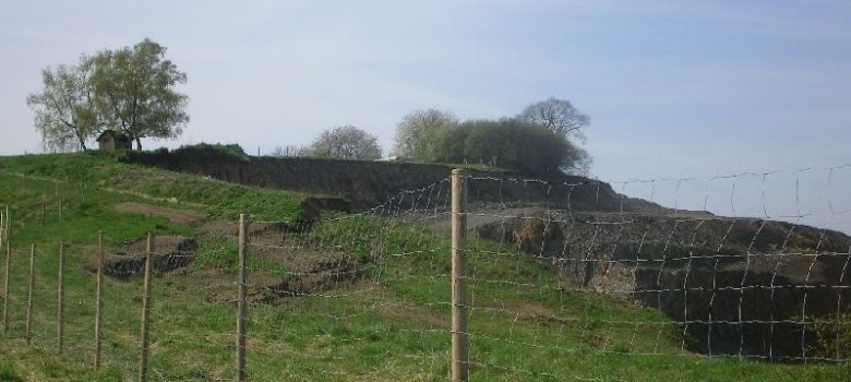 Tonabbau am Berg