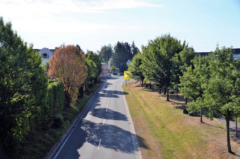 Luftbild Samoborstraße aus Richtung Siershahn kommend