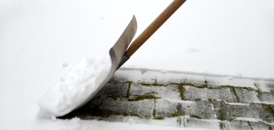 Schnee räumen