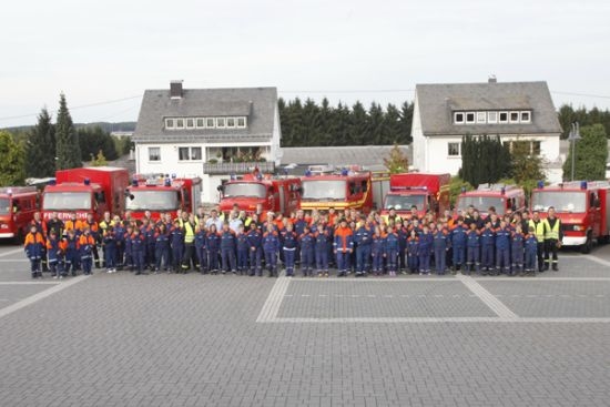Gruppenbild Jugendfeuerwehr