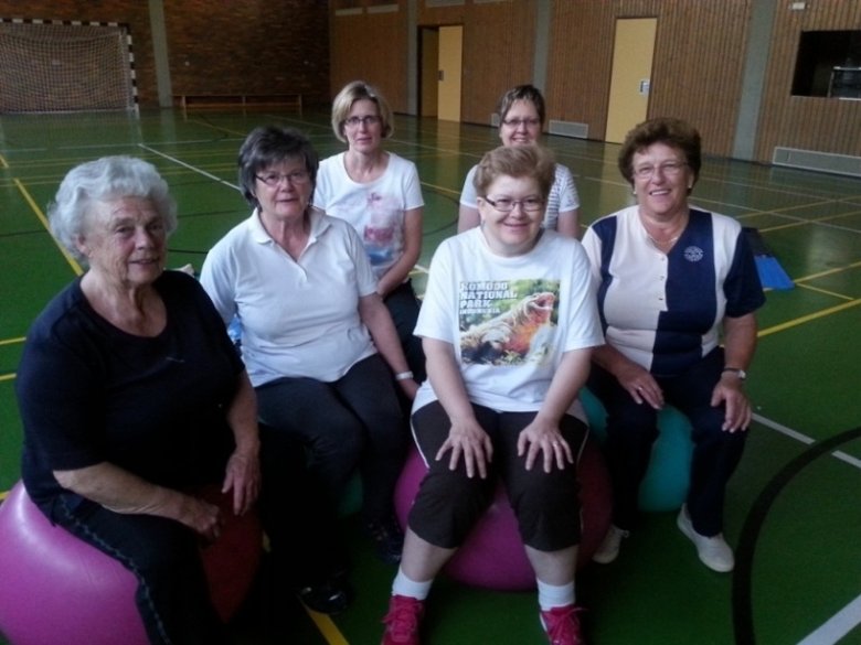 Die Rückenfitnessgruppe